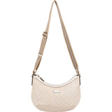 Gucci Monogram GG Canvas Hobo Crossbody Bag