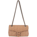 Coach Quilted Nappa Leather Flap Madison Crossbody Bag