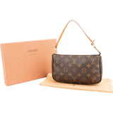 Louis Vuitton Monogram Canvas Pochette Accessoires Handbag