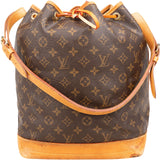 Louis Vuitton Monogram Canvas Sac Noé Grande Shoulder Bag
