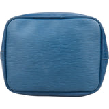 Louis Vuitton Bleu Epi Leather NM Sac Noé Petit Shoulder Bag - vintageandkickz