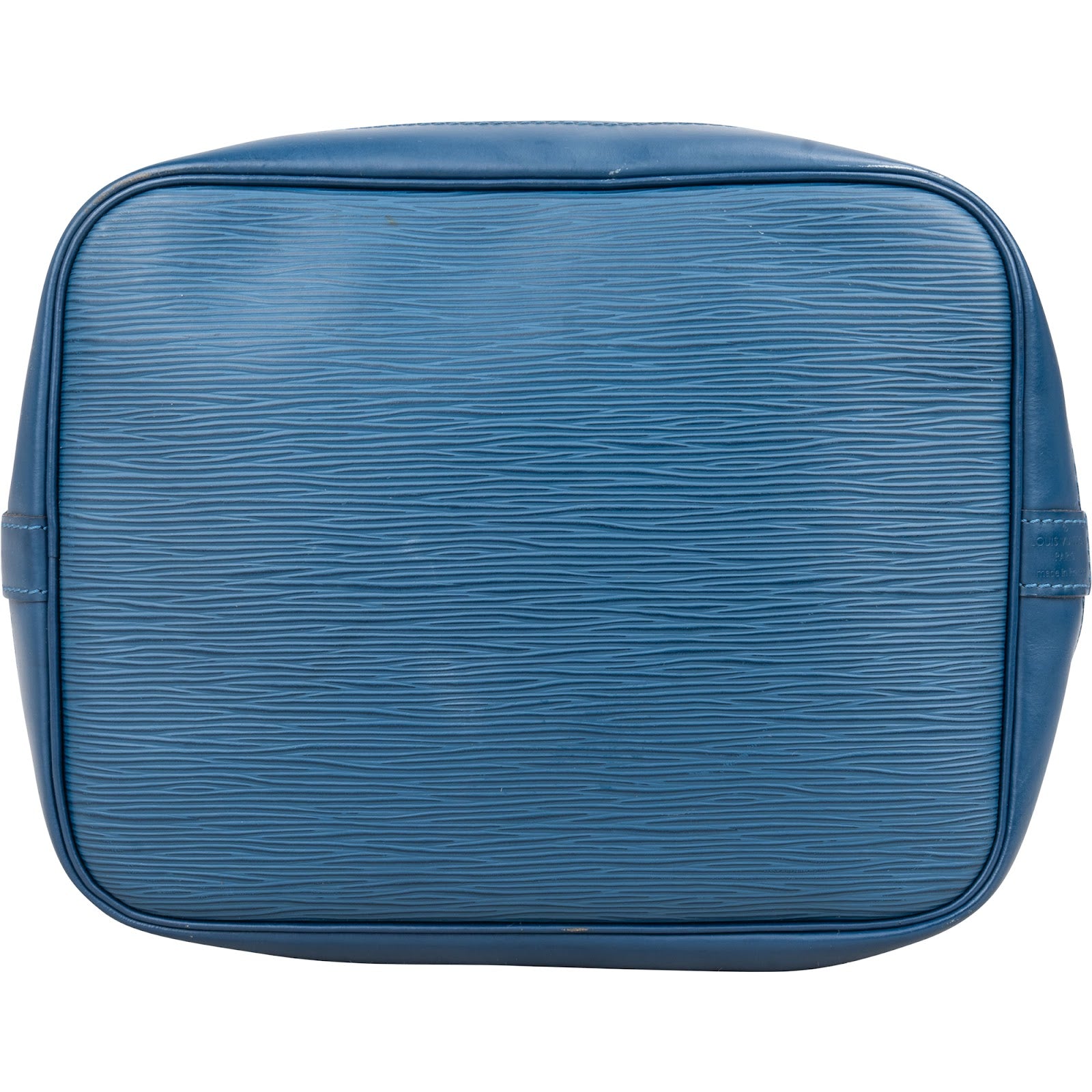 Louis Vuitton Bleu Epi Leather NM Sac Noé Petit Shoulder Bag - vintageandkickz