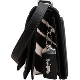 Coach Zebra Print Calf Hair Tabby Shoulder Crossbody Bag