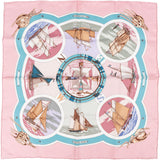 Hermès Copeaux Silk 40 Scarf Tuch