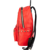 MCM Monogram Visetos Nylon Leather Stark Studs Backpack