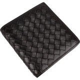 Bottega Veneta Intrecciato Leather Bifold Card Holder Wallet
