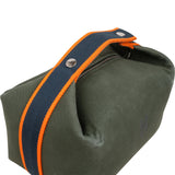 Hermès Canvas Bride-a-Brac Case Toiletry Bag PM