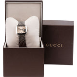 Gucci Silver Tone G-Frame 125.4 Woman Watch