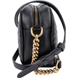 Gucci Matelassé Leather GG Marmont Camera Crossbody Bag