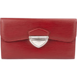 Louis Vuitton Red Epi Leather Montaigne Eugenie Wallet M6388M