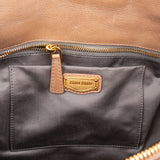 Miu Miu Vitello Lux Leather Bow Satchel Handbag