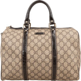 Gucci Monogram GG Supreme Joy Boston Handbag