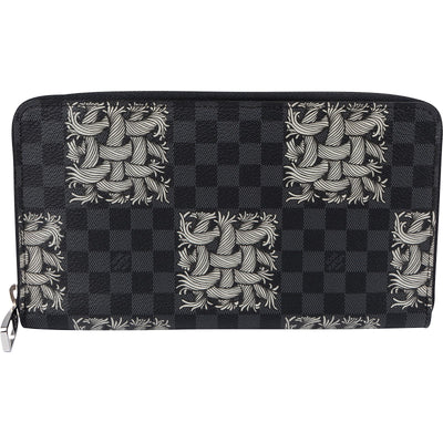 Louis Vuitton Damier Graphite Christopher Nemeth Rope Zippy Organizer Wallet