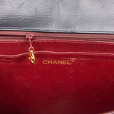 Chanel Quilted Lambskin 24K Gold Jumbo Single Flap Crossbody Bag