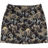 Louis Vuitton Multicolor Black Jacquard Jellyfish Print Zipper Sample Skirt (FR 34 / DE 32)