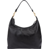 Coach Black Leather Big Cary Shoulder Bag