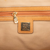 MCM Monogram Visetos Coated  Tote Shoulder Bag