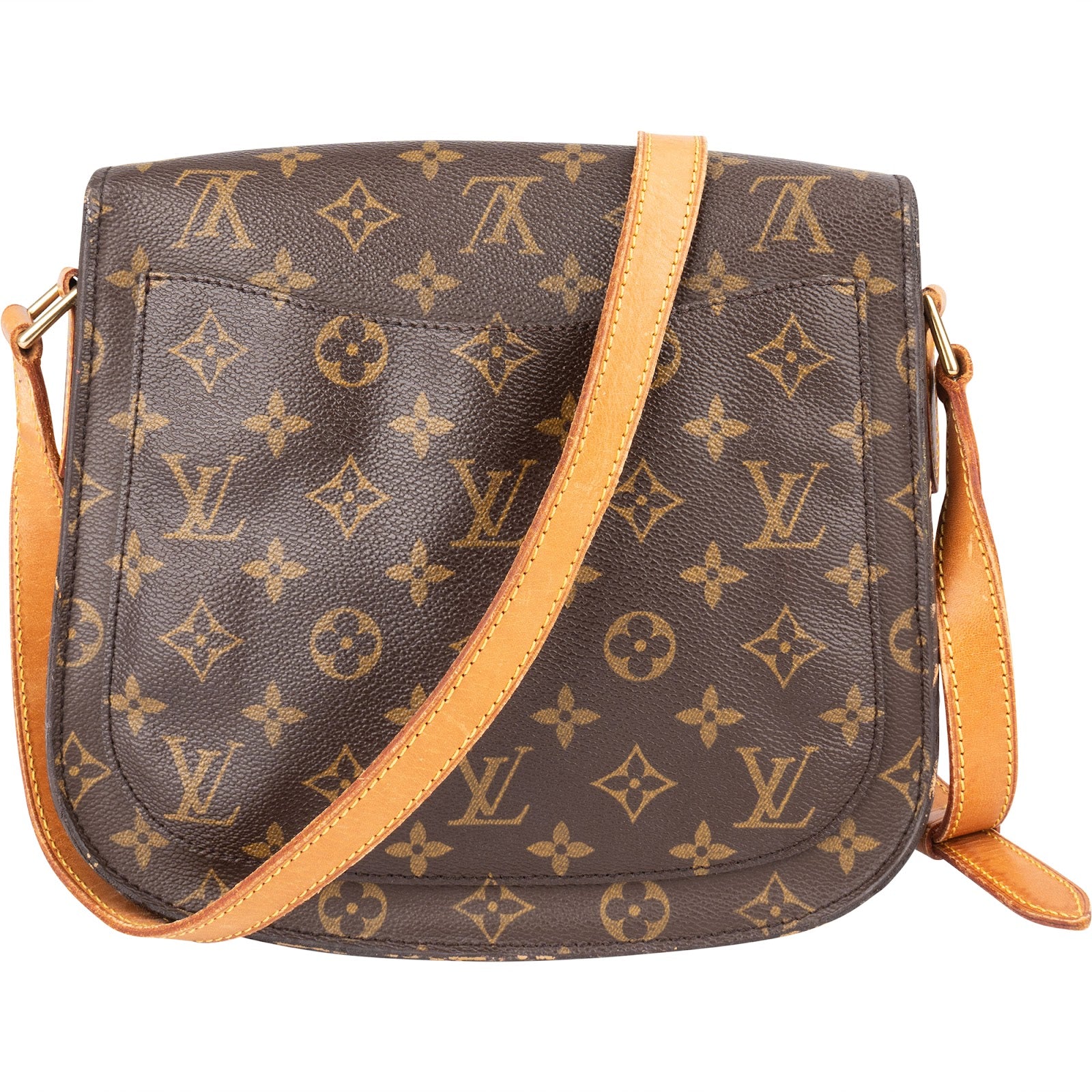 [🔄️B08 / F20] Louis Vuitton Monogram Canvas Saint Cloud Crossbody Bag - vintageandkickz
