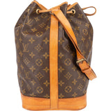 [🔄️B15 / F09] Louis Vuitton Monogram Canvas Sac Noé Grande Shoulder Bag - vintageandkickz