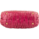 Miu Miu Matelassé Vitello Lux Leather Small Coffer Handbag