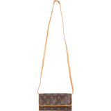 Louis Vuitton Monogram Canvas Twin Pochette Crossbody Bag