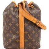 Louis Vuitton Monogram Canvas Sac Noé Petit Shoulder Bag