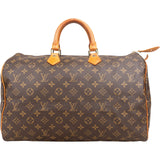 Louis Vuitton Monogram Canvas Speedy 40 Handbag