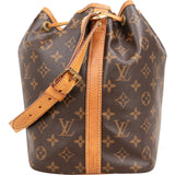Louis Vuitton Monogram Canvas Sac Noé Petit Shoulder Bag