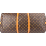 Louis Vuitton Monogram Canvas Keepall 60 Bandoulière Travel Bag
