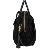 Prada Matelassé Tessuto Gaufre Nylon Bauletto Handbag