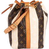 Louis Vuitton Canvas Monogram Limited Rayures Sac Noé Petit Shoulder Bag