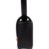 Celine Shiny Calfskin Mini Triomphe Crossbody Bag