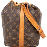 Louis Vuitton Monogram Canvas Sac Noé Petit Shoulder Bag