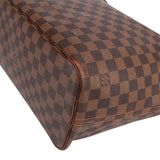 Louis Vuitton Monogram Damier Ebene Canvas Neverfull MM Shoulder Bag