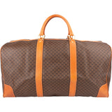 Celine Macadam Monogram Canvas Boston 60 Travel Bag