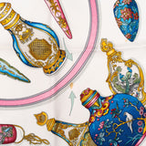Hermès Parfums de Soie Silk 90 Scarf Tuch