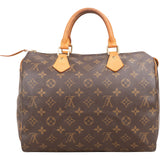 Louis Vuitton Monogram Canvas Speedy 30 Handbag