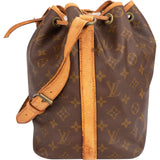 Louis Vuitton Monogram Canvas Sac Noé Petit Shoulder Bag