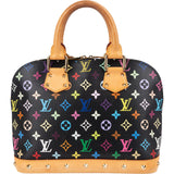 Louis Vuitton Canvas Monogram Murakami Multicolor Alma PM Handbag