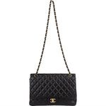 Chanel Quilted Lambskin Maxi Single Flap Crossbody Bag xx Datacode - vintageandkickz