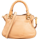 Chloé Grained Leather Marcie Mini Handbag