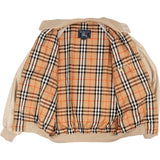 Burberry Beige Cotton Harrington Bomber Jacket (L)