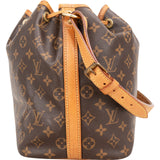 Louis Vuitton Monogram Canvas Sac Noé Petit Shoulder Bag
