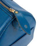 Louis Vuitton Blue Epi Leather Speedy 30 Handbag
