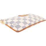 Louis Vuitton Monogram Damier Azur Canvas Pochette Milla Shoulder Bag