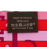 Hermès Chevaux en Liberté Twilly Silk Tuch Scarf
