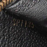 Louis Vuitton Noir Monogram Empreinte Leather Zippy Wallet