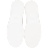 Zegna White Leather Triple Stitch Sneakers (UK8,5 / US9,5 / EU 44)