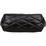 Saint Laurent Quilted Lambskin Sade Pochette Shoulder Bag