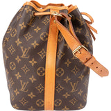 Louis Vuitton Monogram Canvas Sac Noé Petit Shoulder Bag